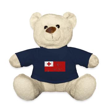 Gift for Tonga - Teddy Bear - french navy - Front