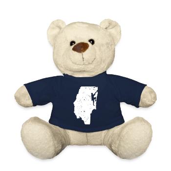 Bouldern & Freiklettern T-Shirt & Geschenkidee - Teddy - French Navy - Vorne