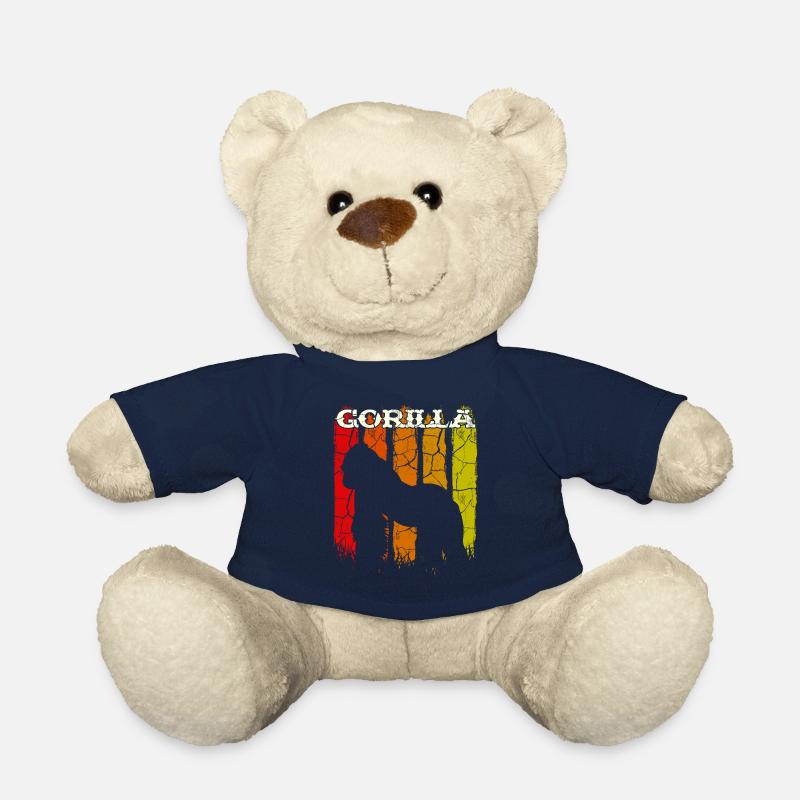 gorille - Nounours - bleu marine