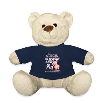 Schwein - Teddy - French Navy - Vorne