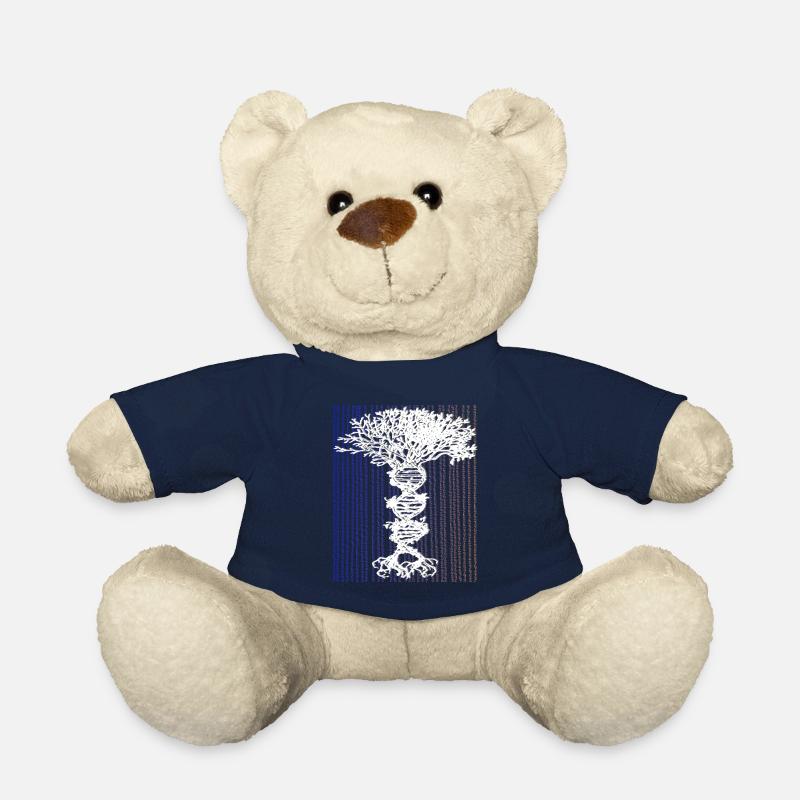 DNA-Baum des Lebens Glücksbaum - Save the World - Teddy - French Navy