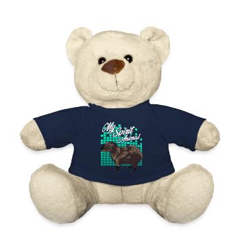 Capybara - Teddy Bear - french navy - Front