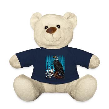 Modern Weißkopfseeadler Trendy Greifvogel Geschenk - Teddy - French Navy - Vorne