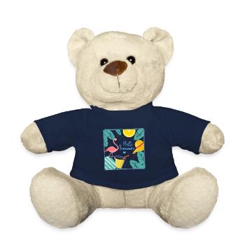 summer - Teddy Bear - french navy - Front