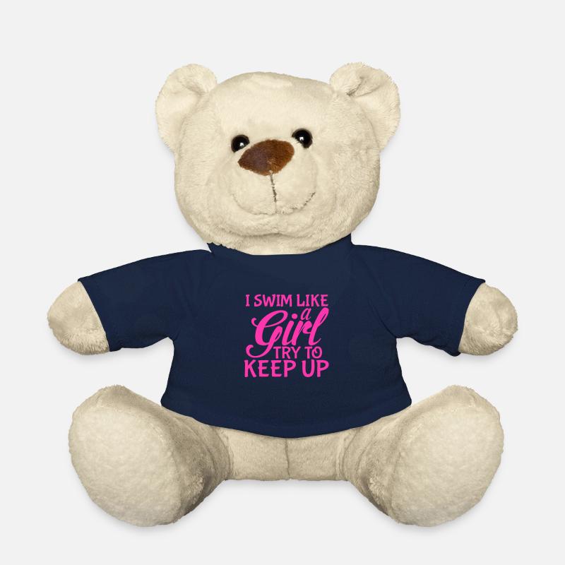 swimmer - Teddy Bear - french navy