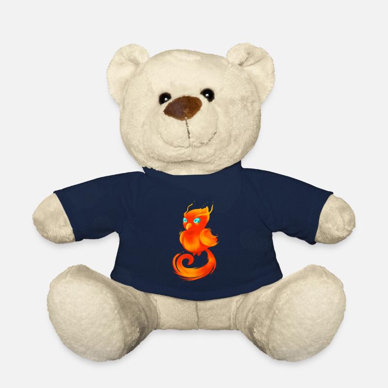 COOL PHOENIX - Petit Phoenix aux yeux bleus - Nounours - bleu marine