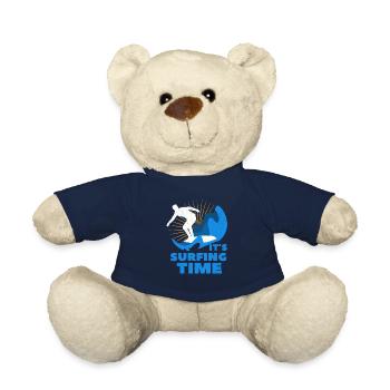 Surfing surfing - Teddy Bear - french navy - Front