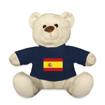 Flagge Spanien, Flagge Spaniens, Spain - Teddy - French Navy - Vorne