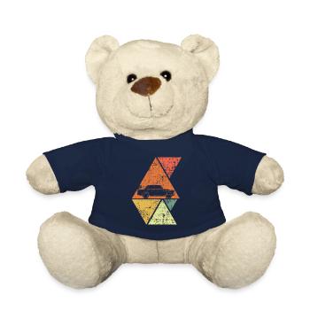 Voitures anciennes - Nounours - bleu marine - Devant