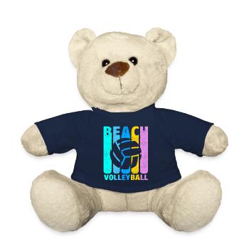 Beach Volleyball Vintage - Teddy - French Navy - Vorne