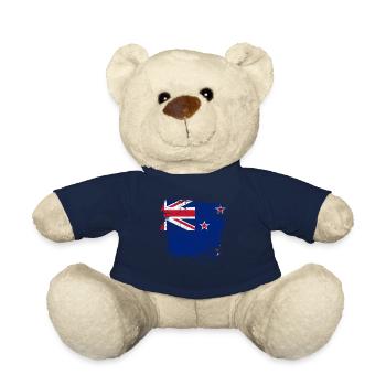 Nouvelle-Zélande drapeau - Nounours - bleu marine - Devant