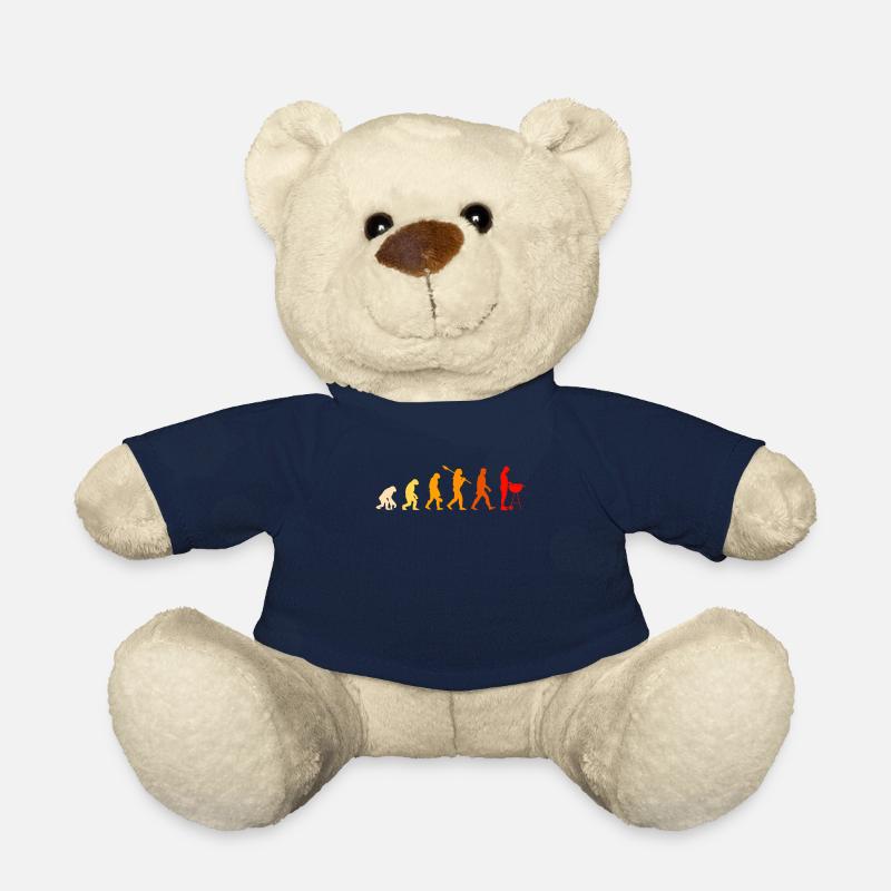 BBQ Evolution - barbecue, barbecue, barbecue - Teddy Bear - french navy