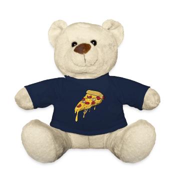 Pizza - Teddy Bear - french navy - Front