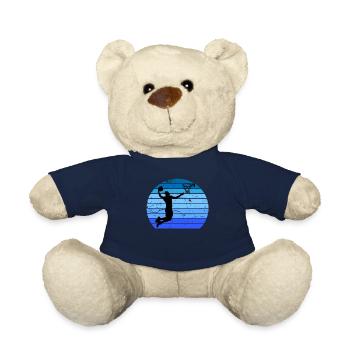 basketball - Teddy Bear - french navy - Front
