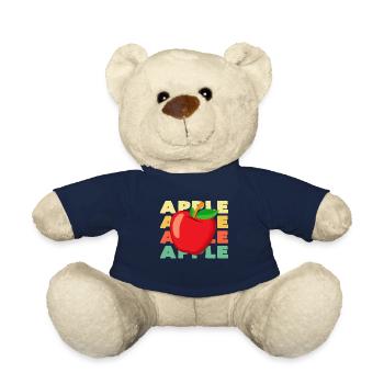 Apple - Teddy Bear - french navy - Front