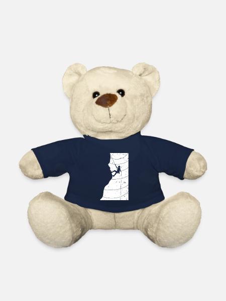 Escalade vintage - Nounours - bleu marine