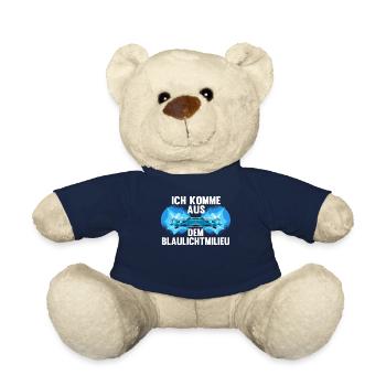 Lustig Polizei Cop Polizist Beruf Spruch Geschenk - Teddy - French Navy - Vorne