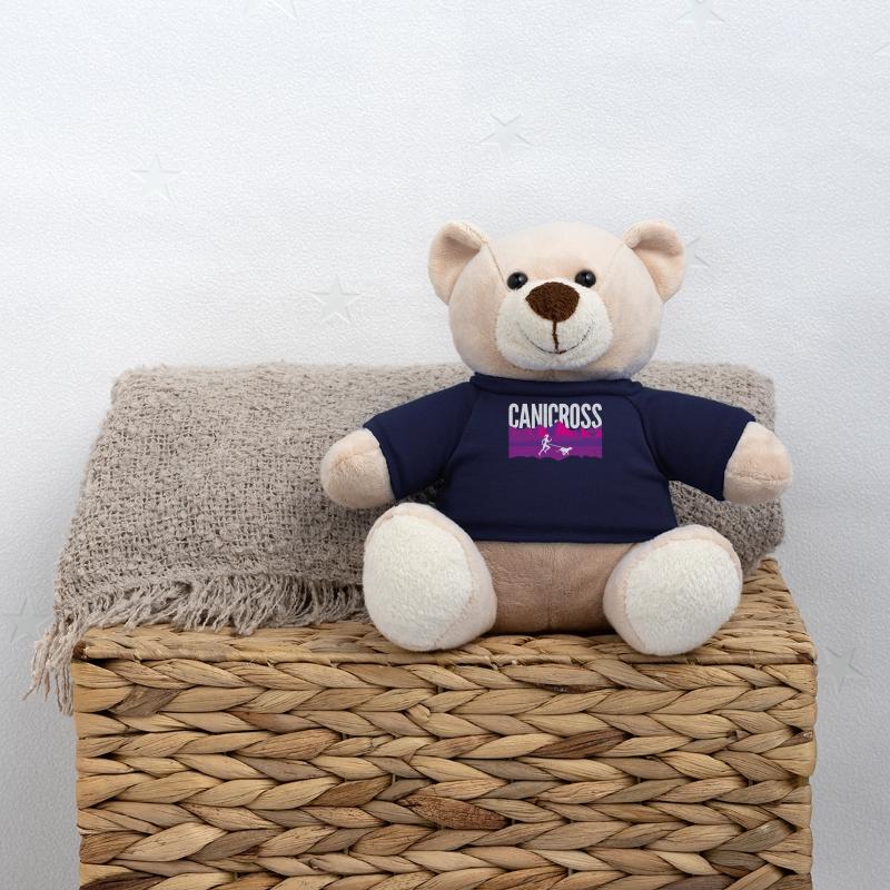 Course de canicross avec chien Nounours