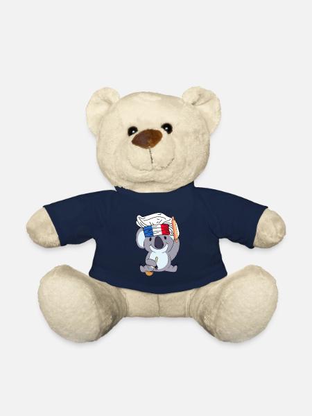 France Chef Koala Baker Paris Cuisine Chef - Teddy Bear - french navy