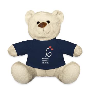 Tierarzt Tierpfleger Geschenkidee - Teddy - French Navy - Vorne