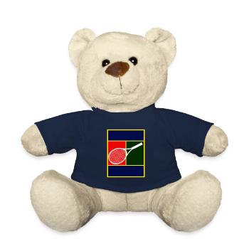 Tennis Court Tennisspieler Hardcourt Medenspiele - Teddy - French Navy - Vorne