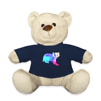 Badger Colorful - Teddy Bear - french navy - Front
