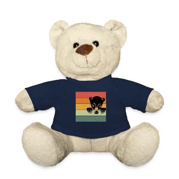 Nose bear - Teddy Bear - french navy - Front