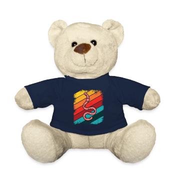 earthworm - Teddy Bear - french navy - Front