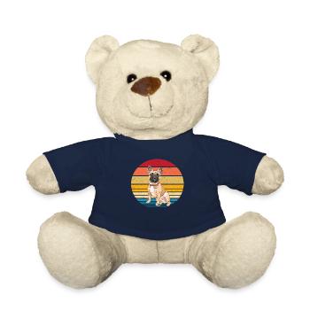 French Bulldog - Teddy Bear - french navy - Front