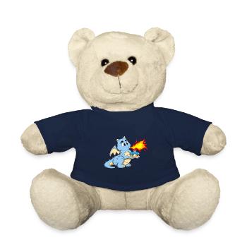I AM ALREADY 2 2 birthday boys 2 years sweet - Teddy Bear - french navy - Front