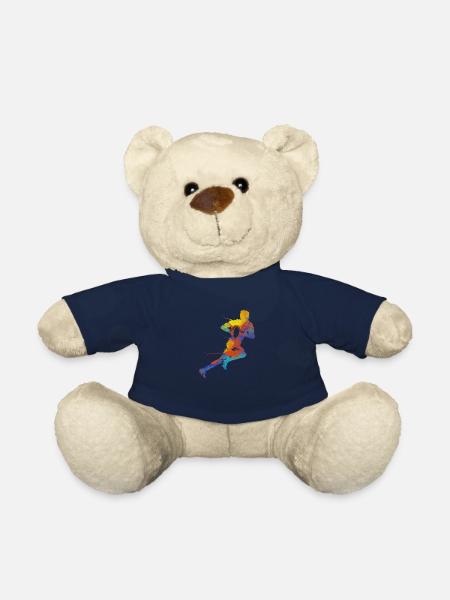 rugby - Teddy Bear - french navy