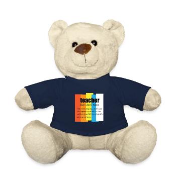 Lehrer Einfluss Lehramt Schule Schullehrer - Teddy - French Navy - Vorne