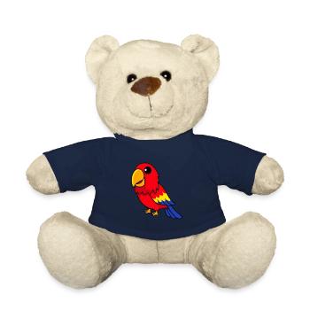 Papagai Comic Tier - Teddy - French Navy - Vorne