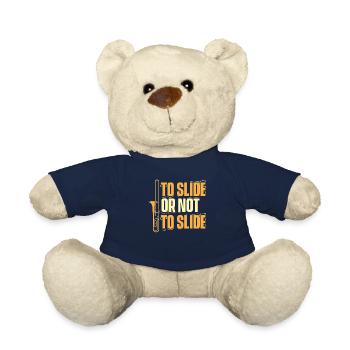 Trombone - Nounours - bleu marine - Devant