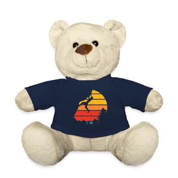 Wall Climbing Rock Climbing - Teddy Bear - french navy - Front