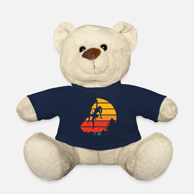 Trad Climbing Rock Climbing - Teddy Bear - french navy