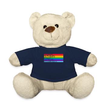 La science LGBTQ est la vraie question de la vie des Noirs - Nounours - bleu marine - Devant