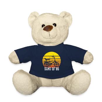 Bonanzarad Bonanza Bike Hipster Birthday 1980 - Teddy Bear - french navy - Front