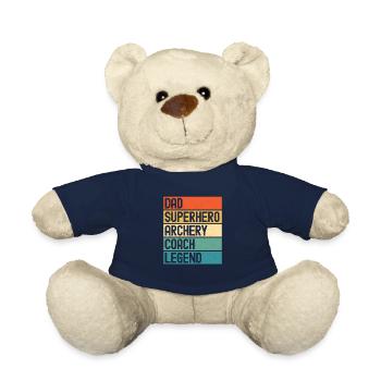 Bogenschütze Bogensport Pfeil Bogen Bogenschießen - Teddy - French Navy - Vorne