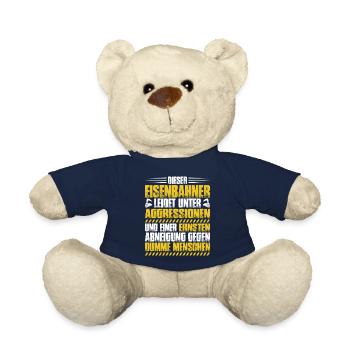 Eisenbahner Triebfahrzeugführer Railroader - Teddy - French Navy - Vorne
