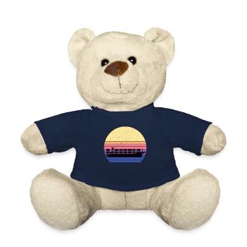 Porte-conteneurs - Nounours - bleu marine - Devant