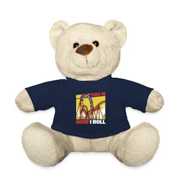 Achterbahn Achterbahnen Vergnügungspark - Teddy - French Navy - Vorne