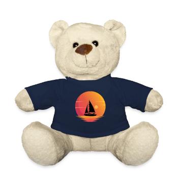 Yacht Im Sonnenuntergang-segelboot - Teddy - French Navy - Vorne