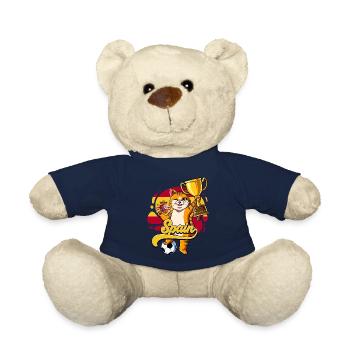 Espagne Football - Nounours - bleu marine - Devant