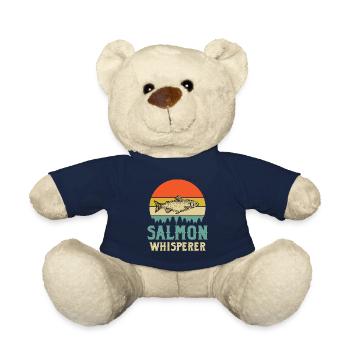 Salmon Whisperer - Teddy Bear - french navy - Front