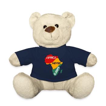 Afrika Zimbabwe Urlaub Geschenk T-shirt - Teddy - French Navy - Vorne