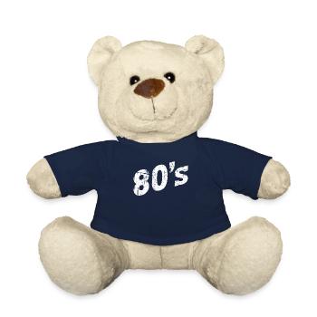 Années 80 80 - Nounours - bleu marine - Devant