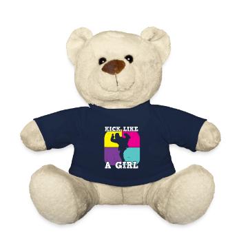 Martial Arts Self-Defense Martial Arts - Teddy Bear - french navy - Front