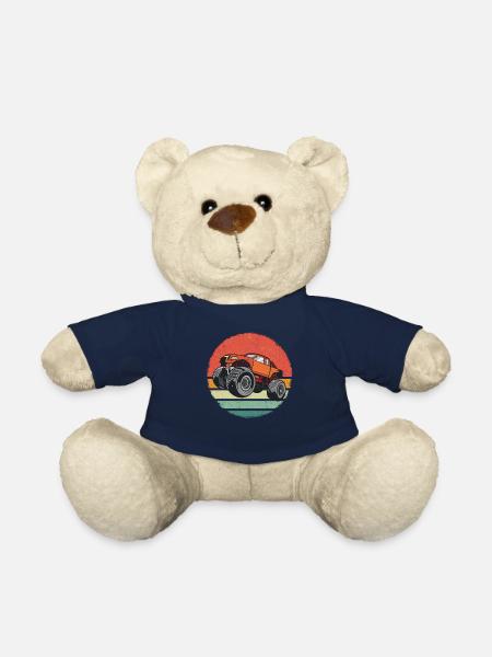 Monster Truck Auto Trucks - Teddy - French Navy