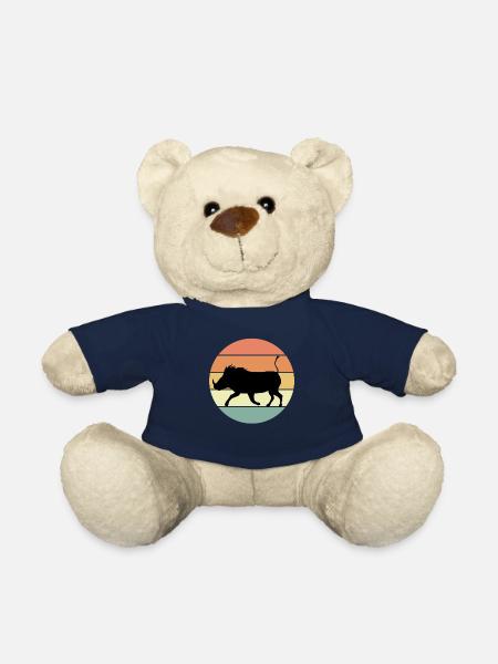 Retro Warzenschwein - Teddy - French Navy